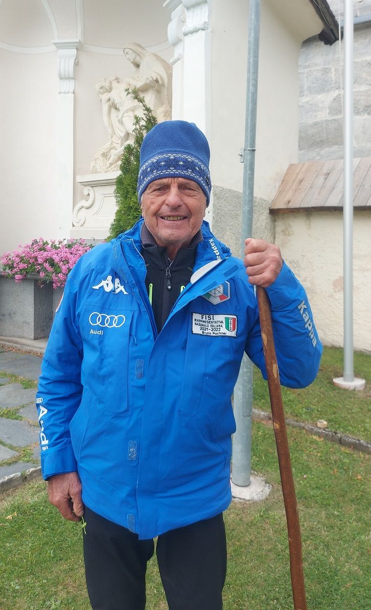 Der Plodner Langzeit-Wallfahrer mit bester Kondition: Bruno Pachner. Foto k.brunner