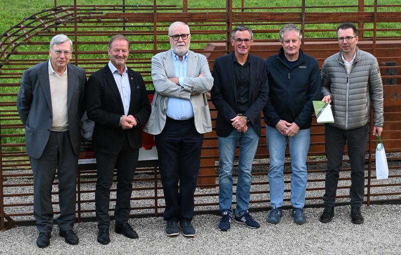 V. l.: Ivo Jevnikar, Sepp Brandner, Roberto Volpetti, Peter Pirker, Michael Koschat, Jurij Cozianin.