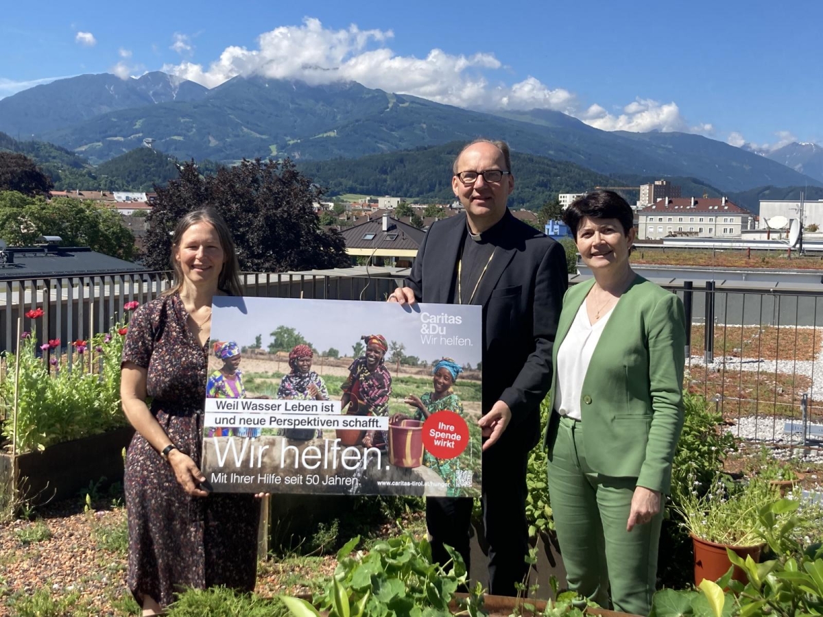 Caritas Sommersammlung f&uuml;r Zukunft ohne Hunger