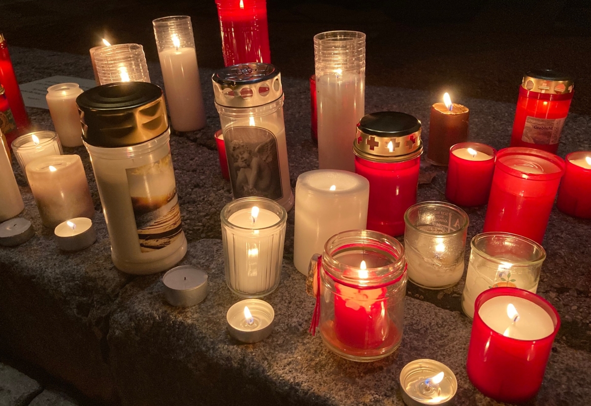 In Lienz leuchteten Lichter f&uuml;r den Frieden