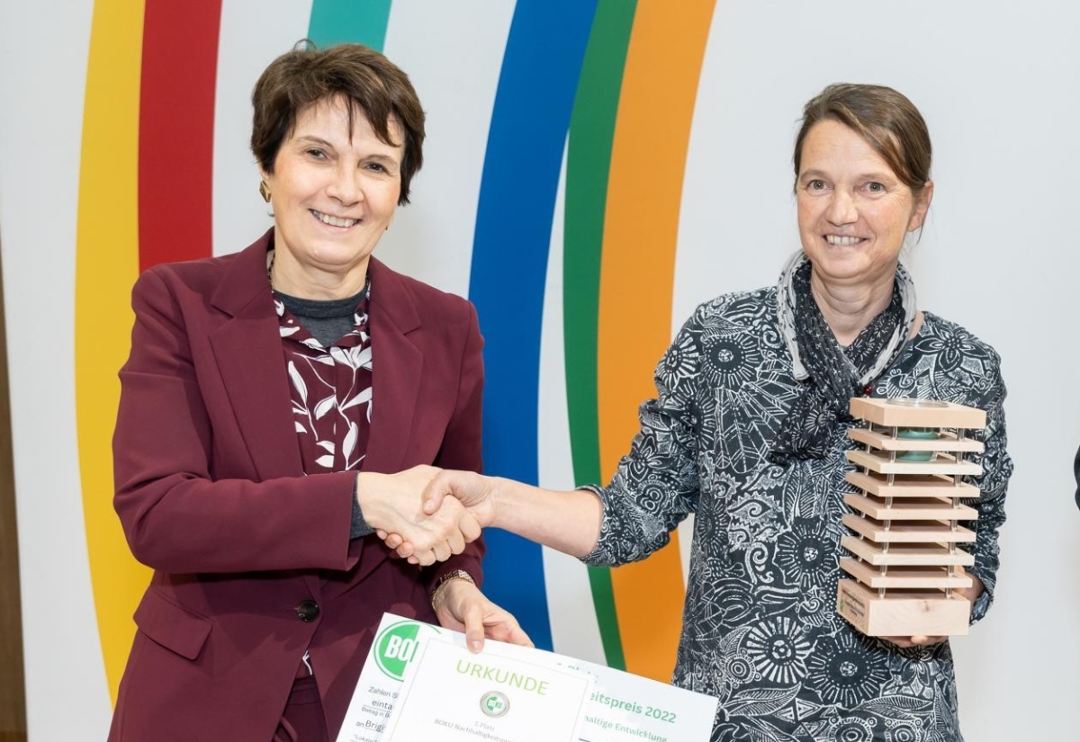 BOKU Nachhaltigkeitspreis f&uuml;r Osttirolerin