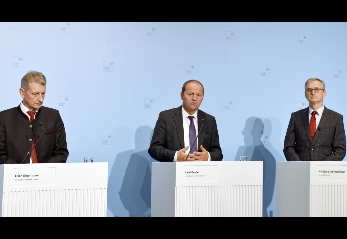 Geisler: Energieversorgung f&uuml;r Tirol gesichert