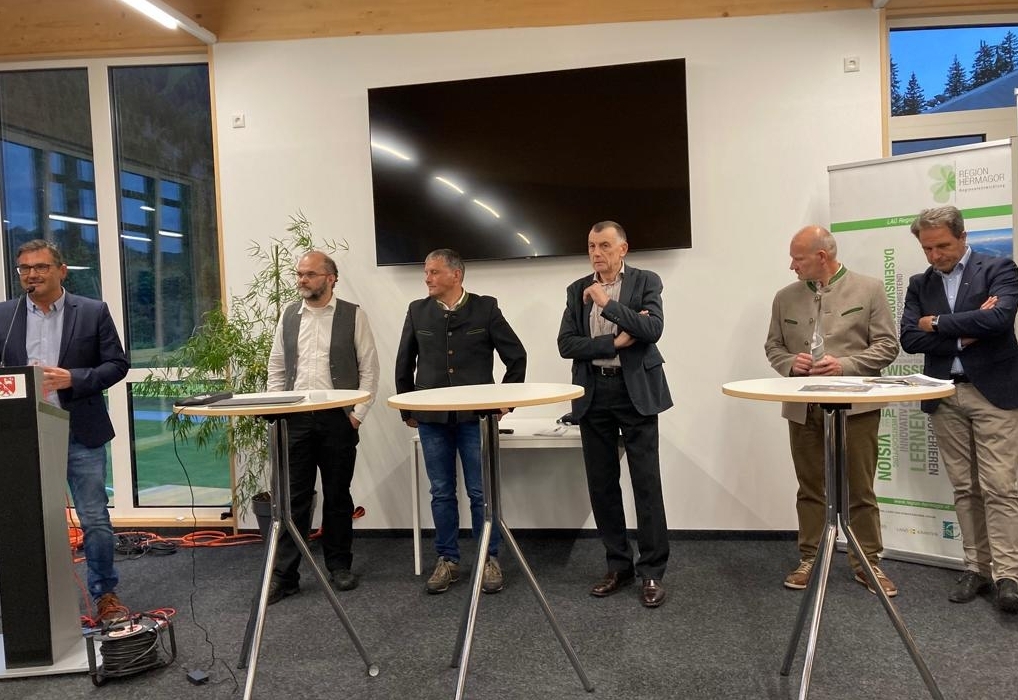 Obertilliach: Stimmungsbild von Veranstaltung "Wolf im Tal"