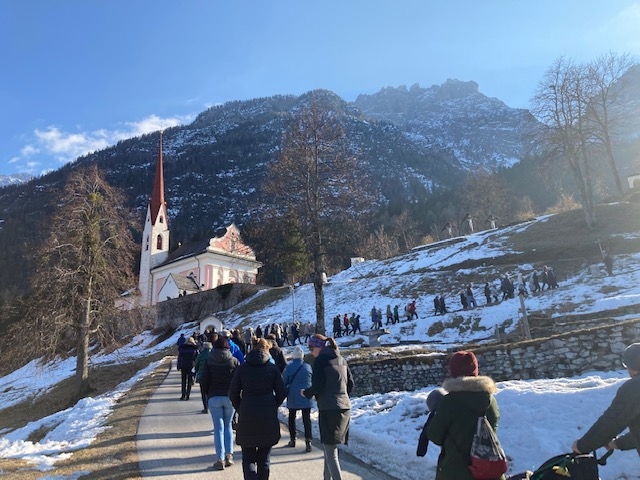 Wallfahrt in Lavant f&uuml;r den Frieden in Europa 