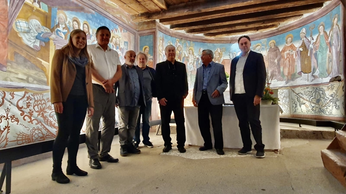 Graffiti liefern neue Erkenntnisse zu Schlosskapelle