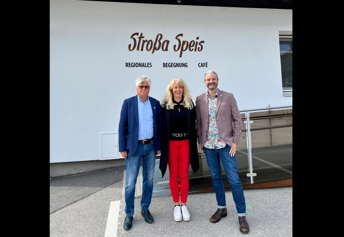 Liste Fritz besuchte die "Stro&szlig;a Speis"