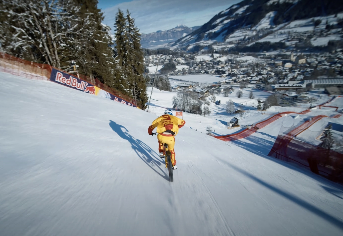 Superstar Fabio Wibmer bezwingt die Streif: Video!