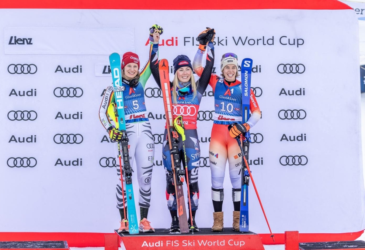 Shiffrin wiederholt Zweifach-Sieg in Lienz