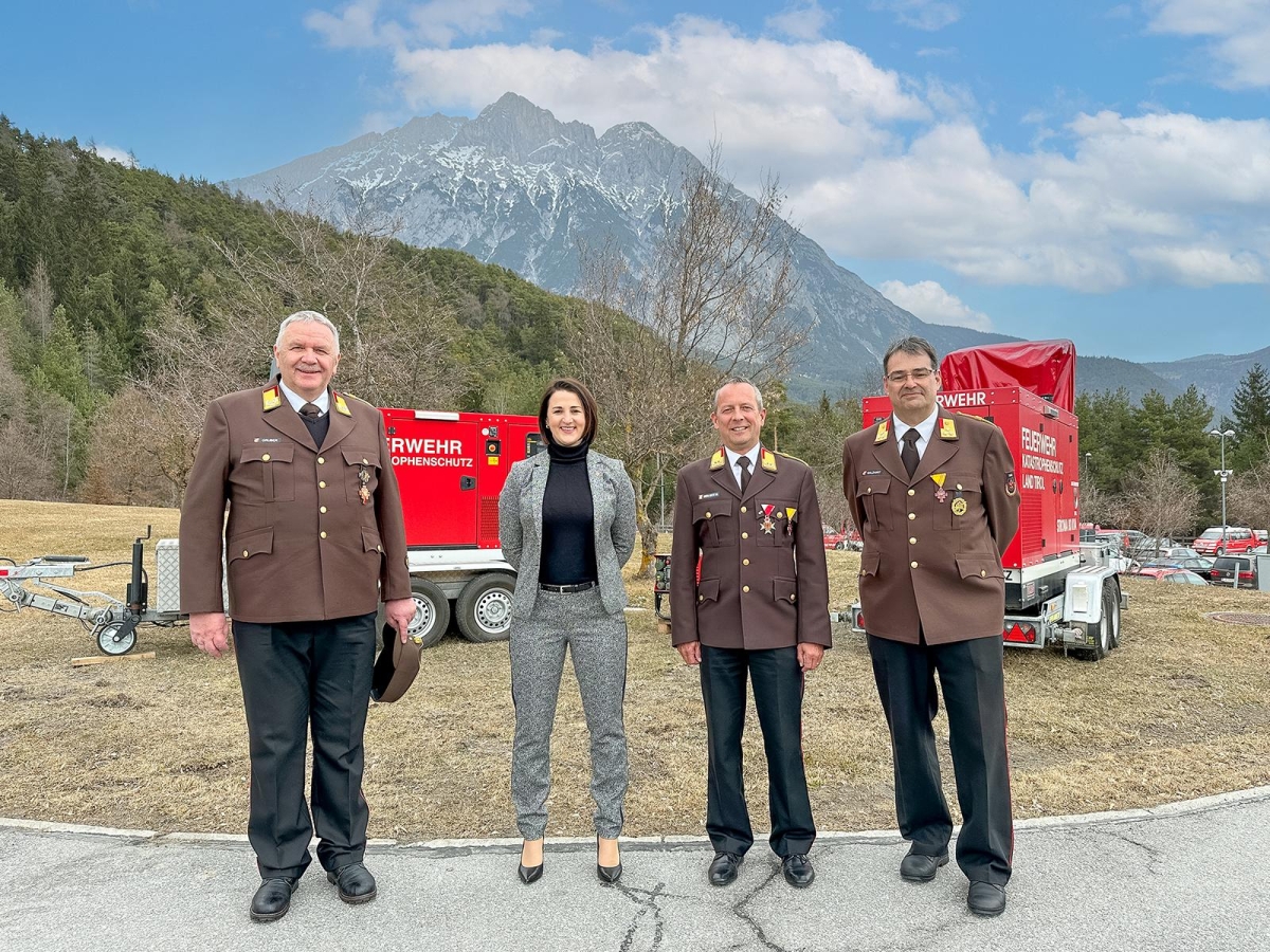 Zus&auml;tzliches &ouml;ffentliches Geld f&uuml;r Tiroler Feuerwehren