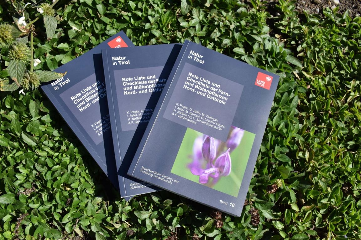 Land Tirol - Rote Liste der Farn- und Bl&uuml;tenpflanzen