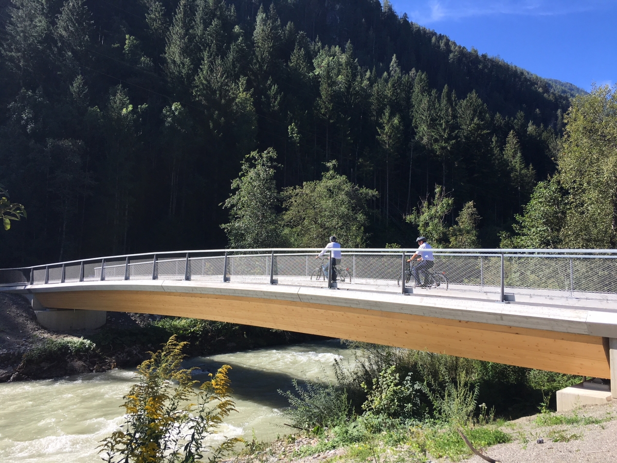 Drauradweg und Iseltalradweg ab Samstag befahrbar