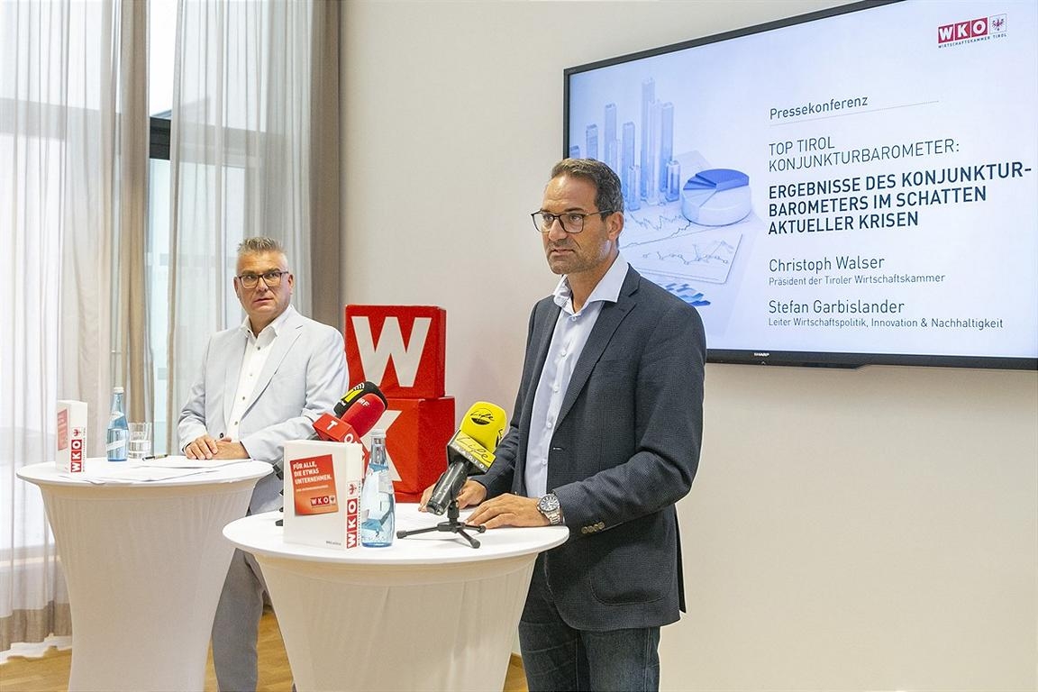 D&uuml;stere Stimmung in Tiroler Wirtschaft