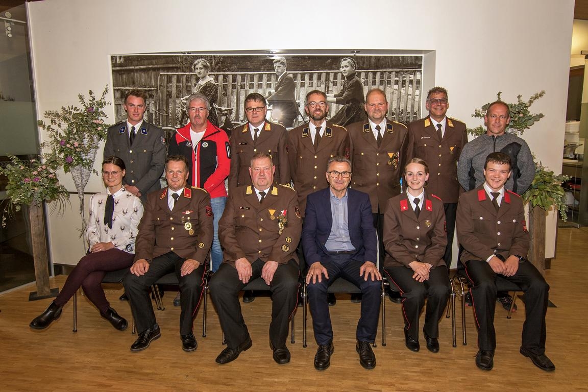 Feuerwehr Hopfgarten blickt auf einsatzreiche Jahre zur&uuml;ck