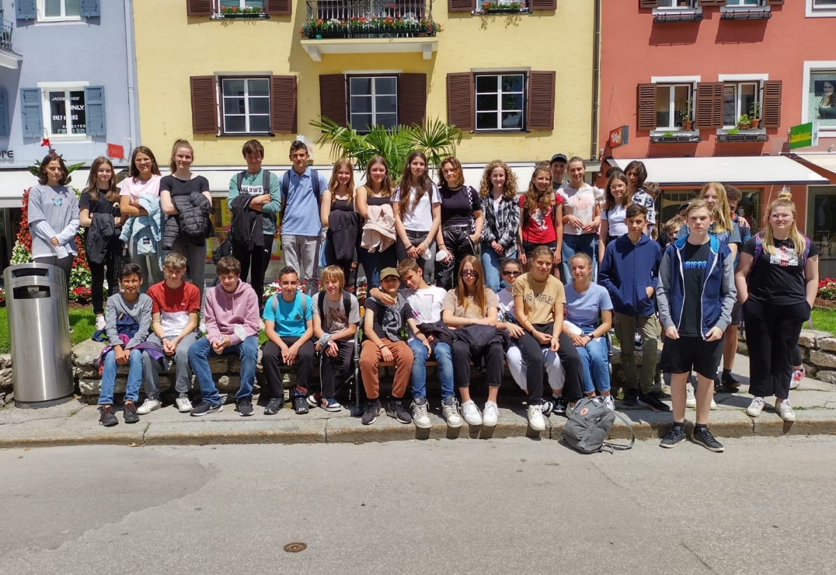 Schulfreundschaft &uuml;ber Grenzen hinweg