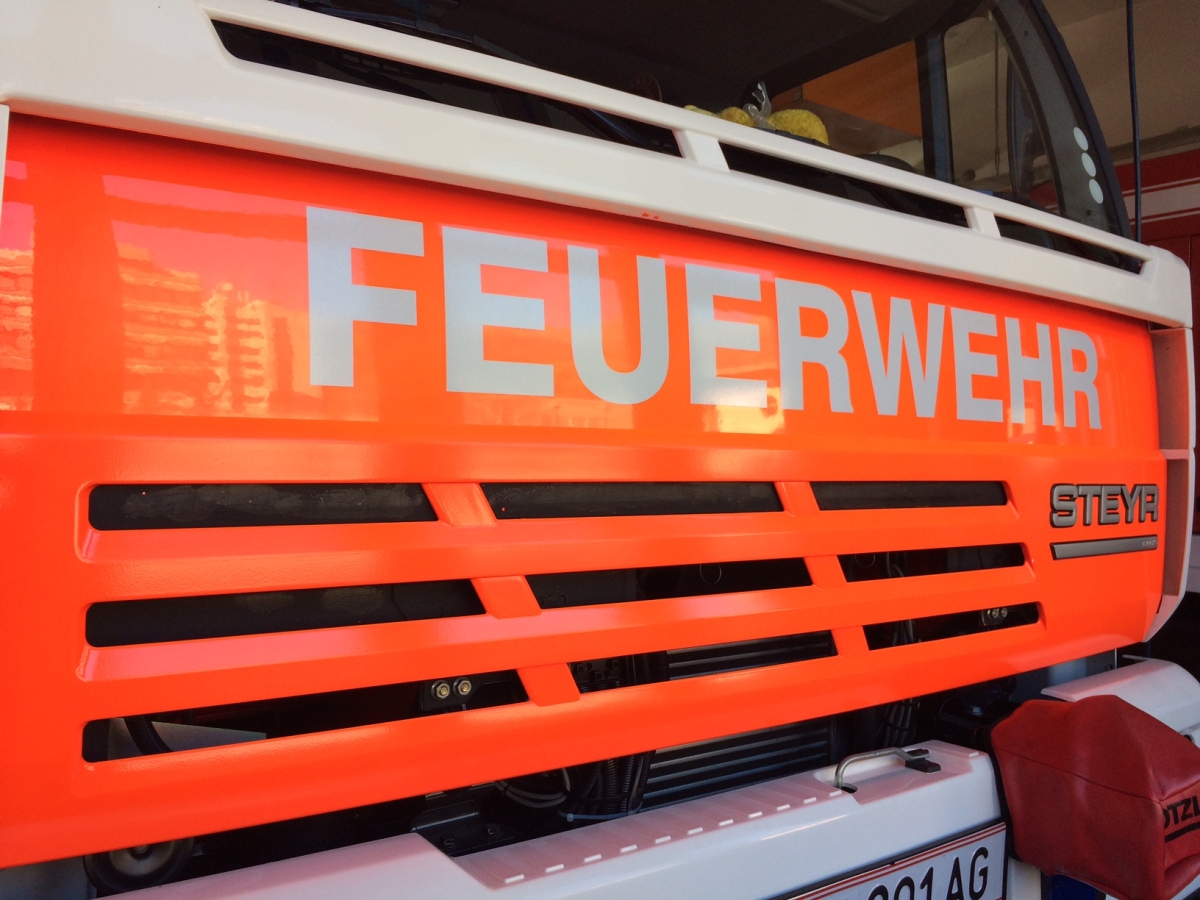 Waldbrand in St. Veit im Defereggental