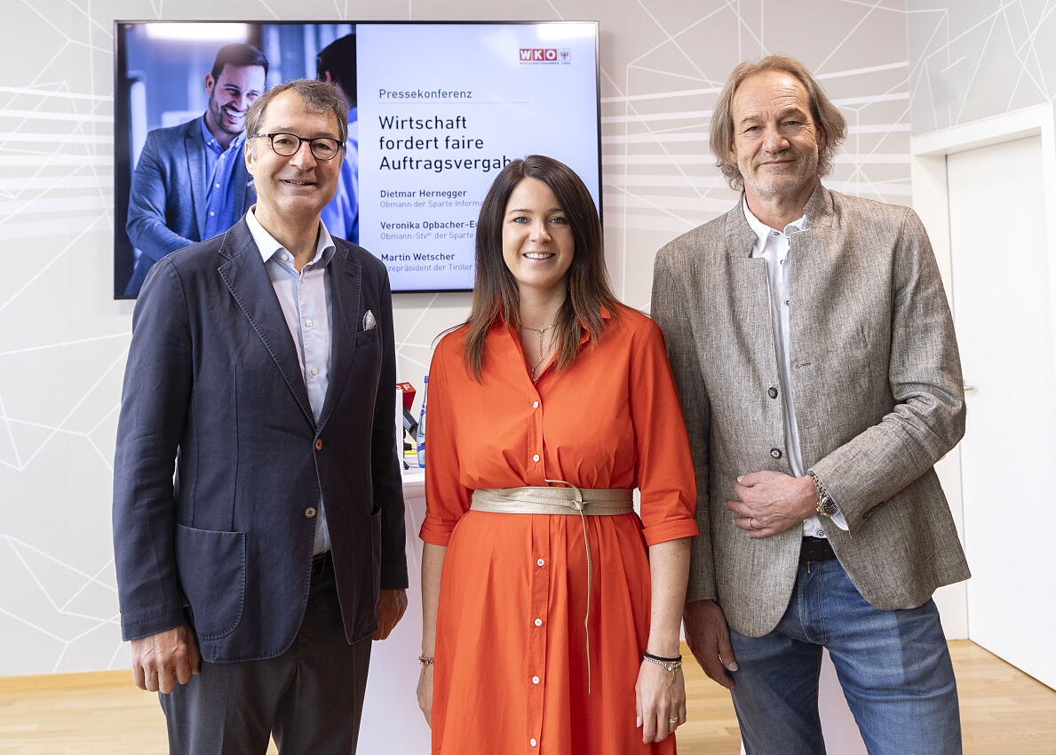 WK Tirol fordert: Fokus auf lokale Auftragsvergaben