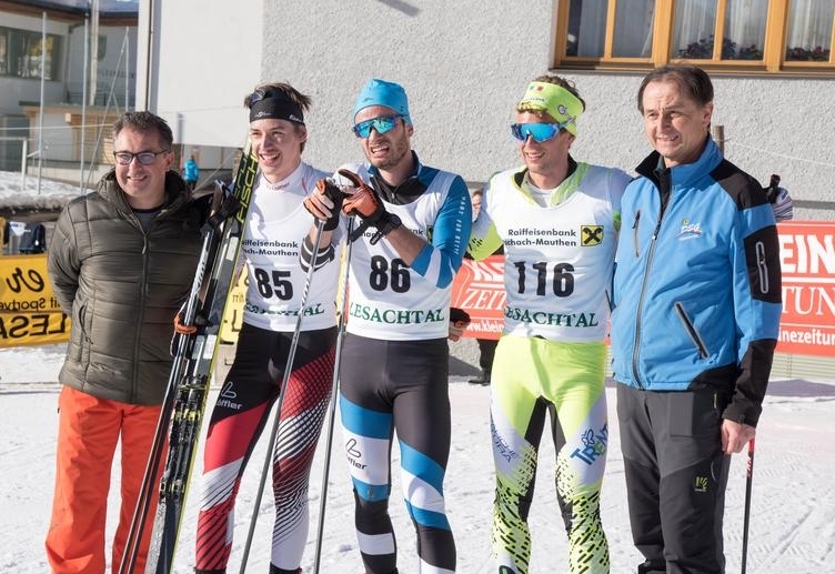 Kopf an Kopf beim Lesachtaler Silvesterlauf 
