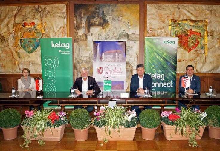 Spittal und Kelag-Connect unterzeichnen Kooperationsvertrag