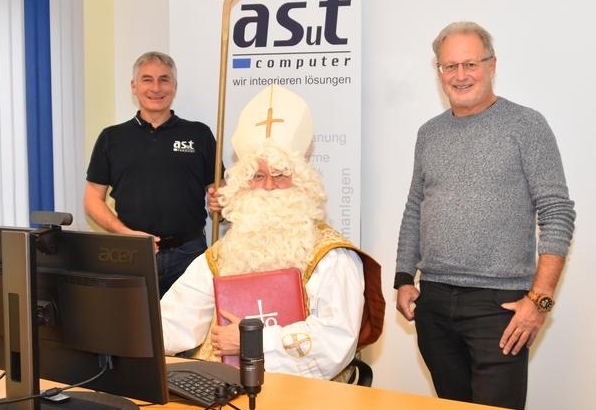 Der Nikolaus im Homeoffice