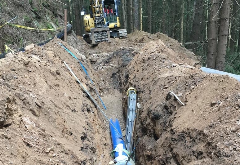 Gro&szlig;projekt Wasserversorgung 