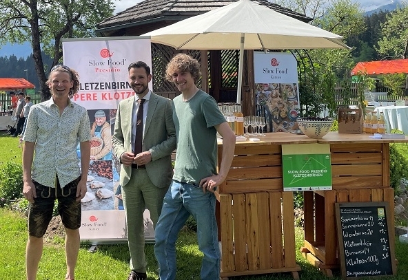 Kletzenbirne als Presidio aufgenommen