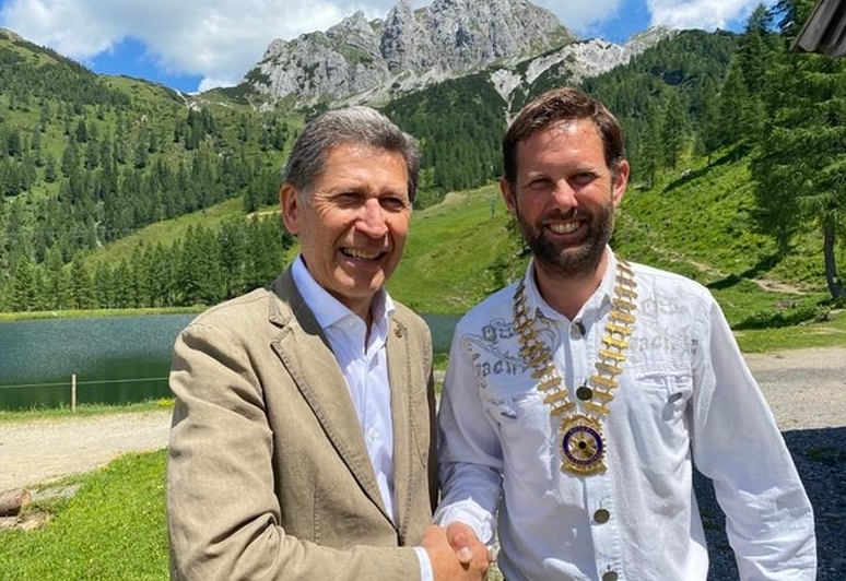 F&uuml;hrungswechsel beim Rotary Club Hermagor