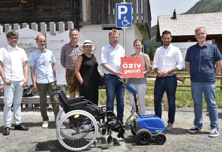 Barrierefrei von der Egger- zur Dellacher Alm