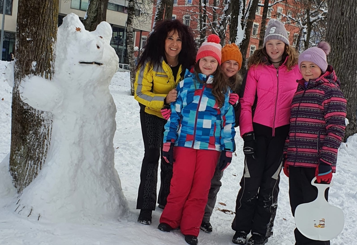 Turnstunden im Schnee 