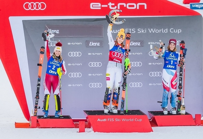 Liensberg am Podium, Truppe knapp vorbei