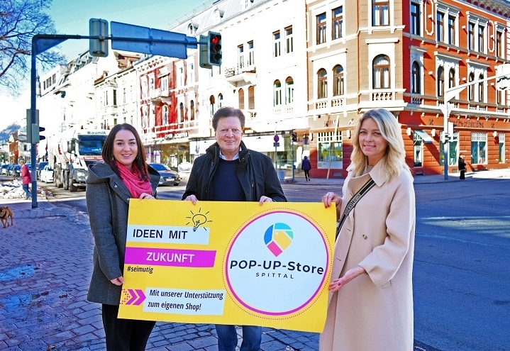 Bezirkshauptst&auml;dte setzen auf Pop-Up-Stores