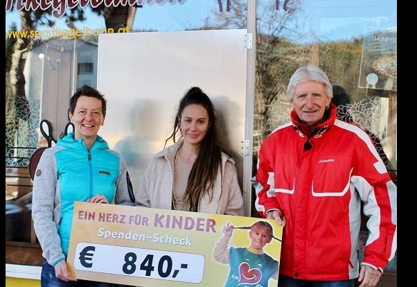 Brunners haben &bdquo;ein Herz f&uuml;r Kinder&ldquo;. 