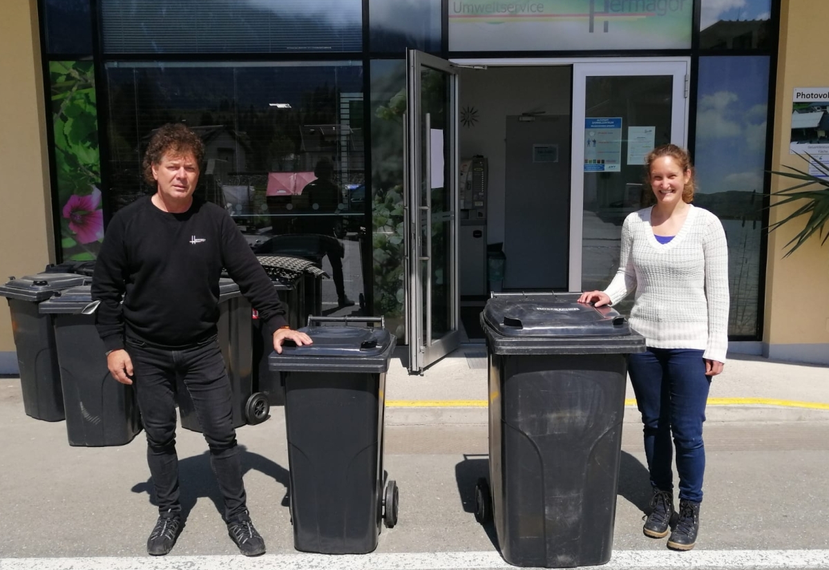 Altpapiertonnen werden zugestellt