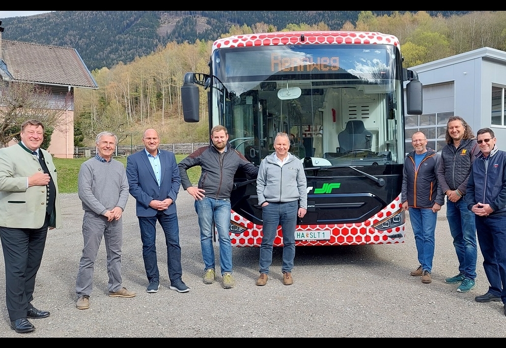 Elektro-Linienbus wird getestet