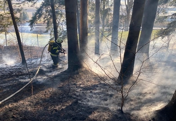 Gr&ouml;&szlig;erer Waldbrand in Spittal verhindert