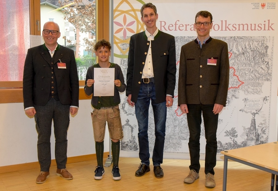 Harmonika-Sch&uuml;ler gl&auml;nzten in S&uuml;dtirol