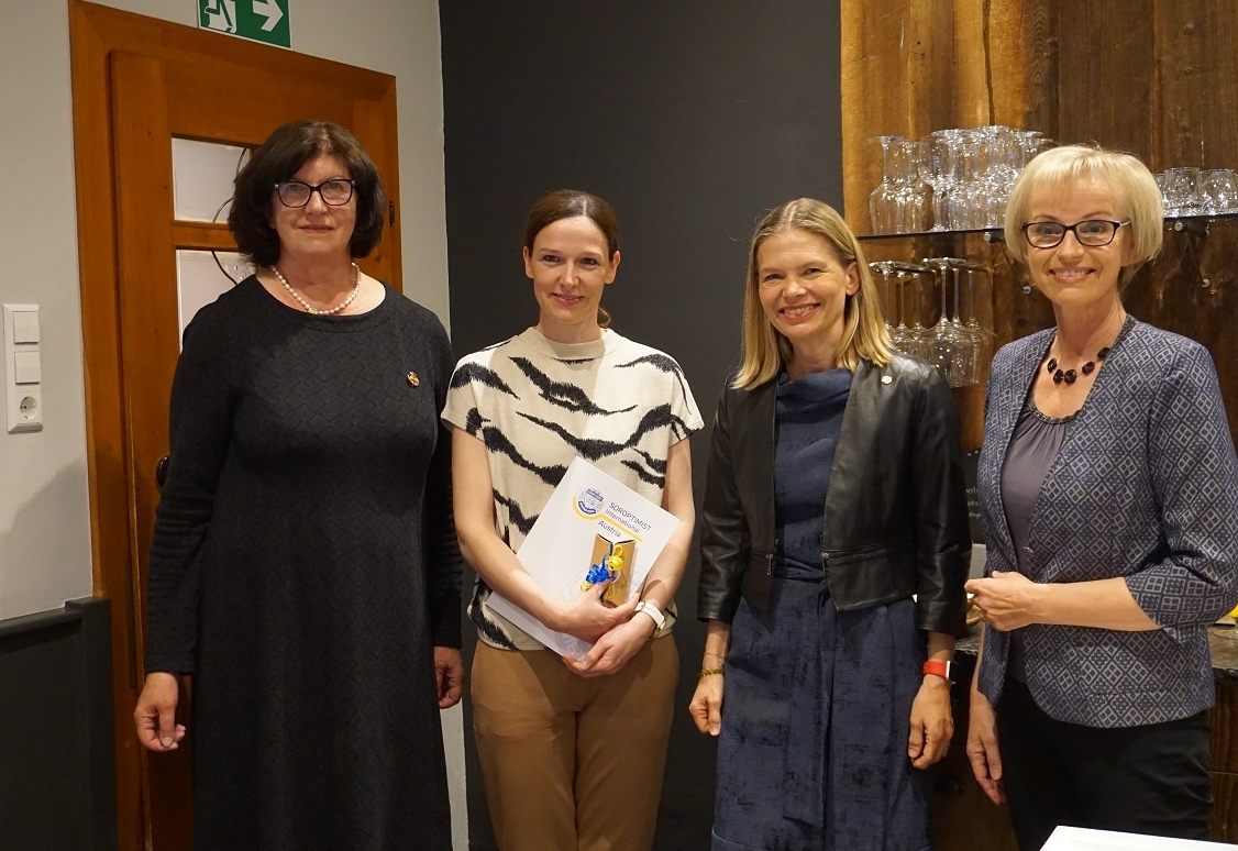 Elisabeth Kurta ist neu bei den Soroptimistinnen 