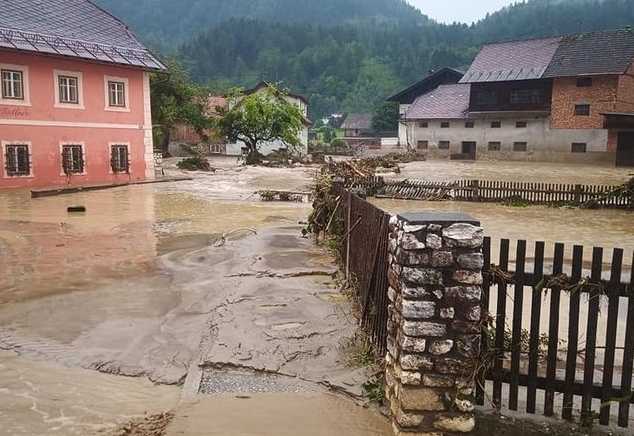 Schwere Unwetter in Mittelk&auml;rnten