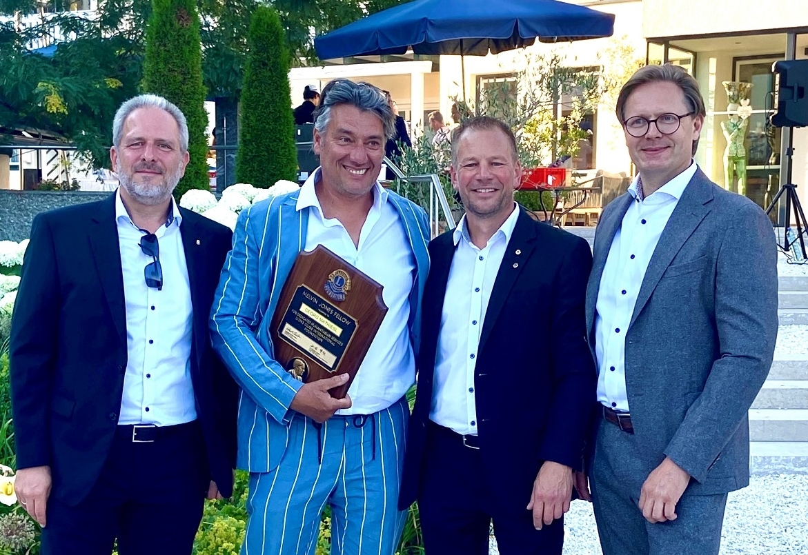 Pr&auml;sidenten&uuml;bergabe beim Lionsclub Spittal/Drau