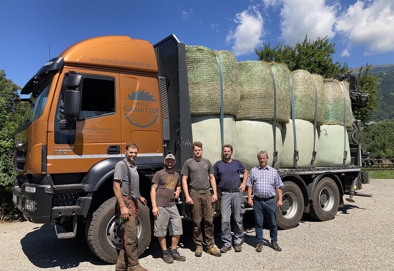 Seebodener spendeten Futtermittel