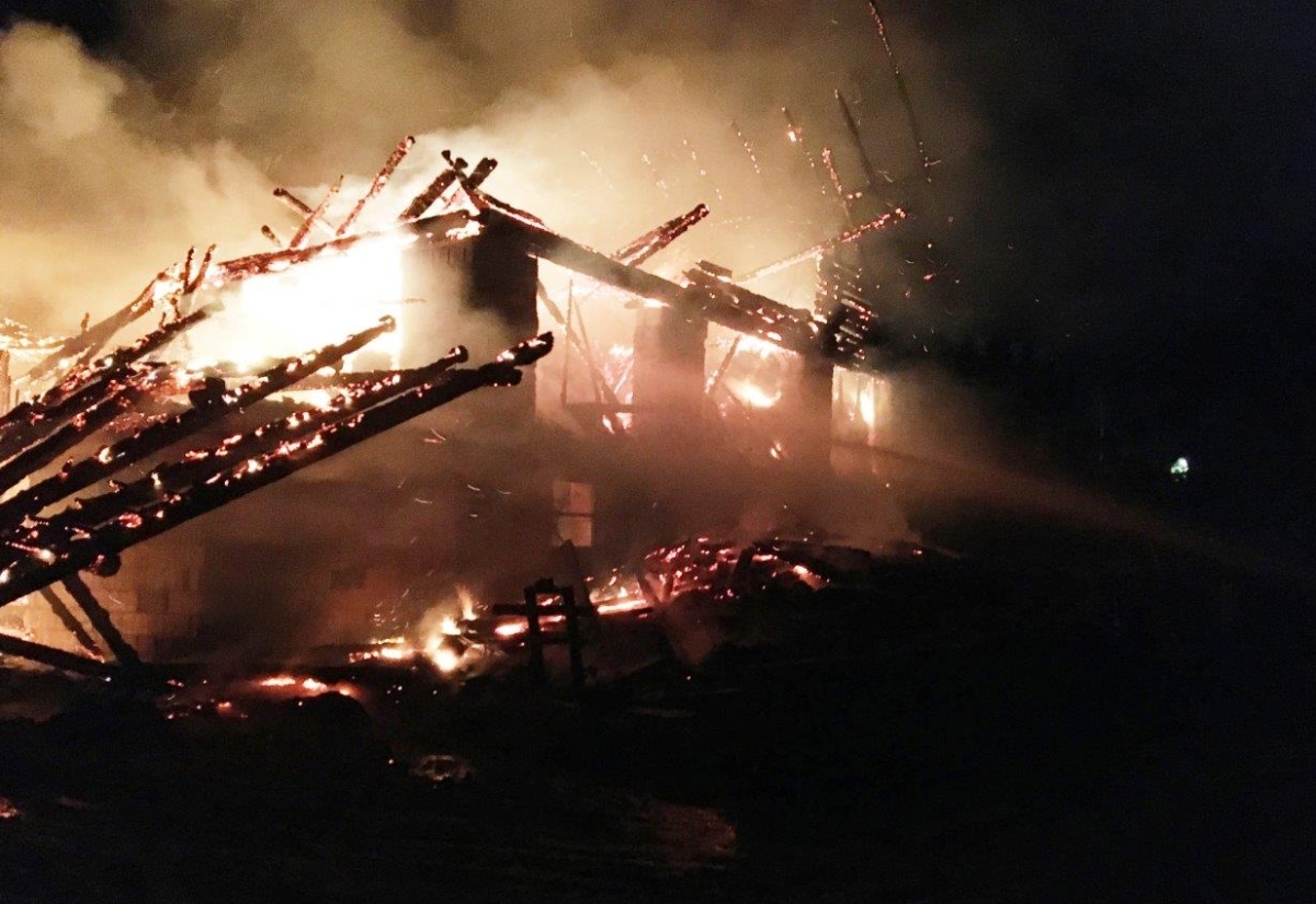 Wirtschaftsgeb&auml;ude abgebrannt