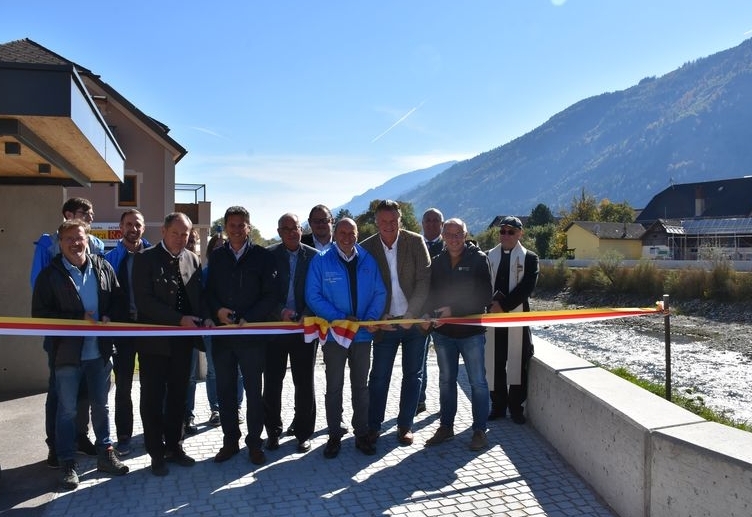 Hochwasserschutzprojekt fertiggestellt