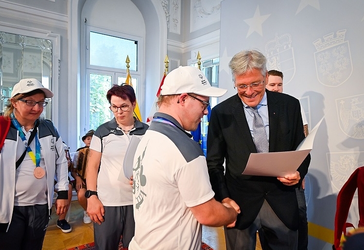 Special Olympics-Sportler geehrt