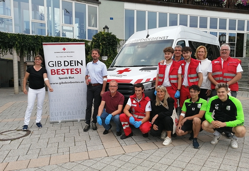 Durch Vereine mehr als doppelt so viele Blutspenden