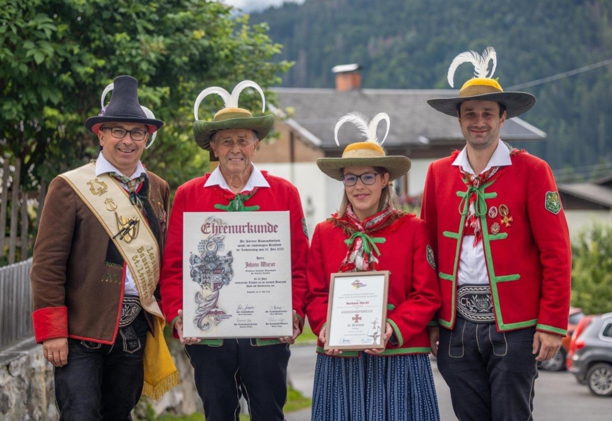 Lorenzner Kirchtag im Zeichen einer gro&szlig;en Ehrung