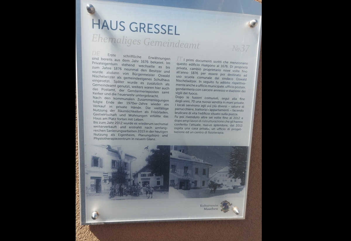 Die H&auml;user von Mauthen &bdquo;erz&auml;hlen&ldquo;