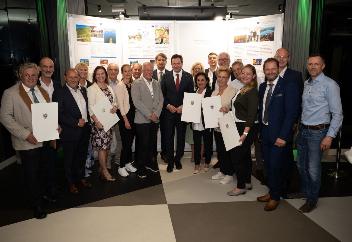 Erster Aufruf der neuen LEADER Periode drau&szlig;en