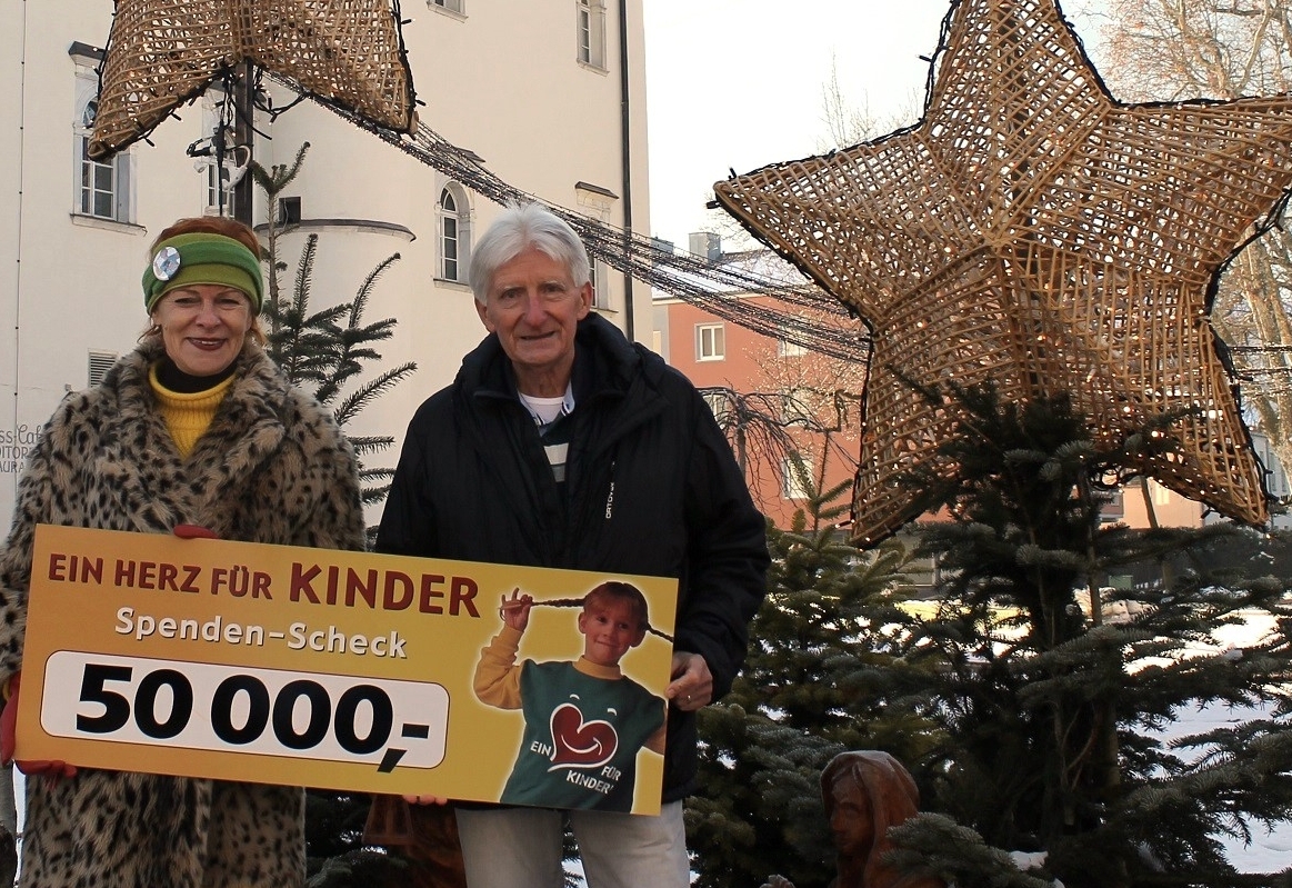 50.000 Euro f&uuml;r krebskranke Kinder