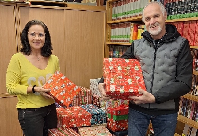 Weihnachten im Schuhkarton 2023