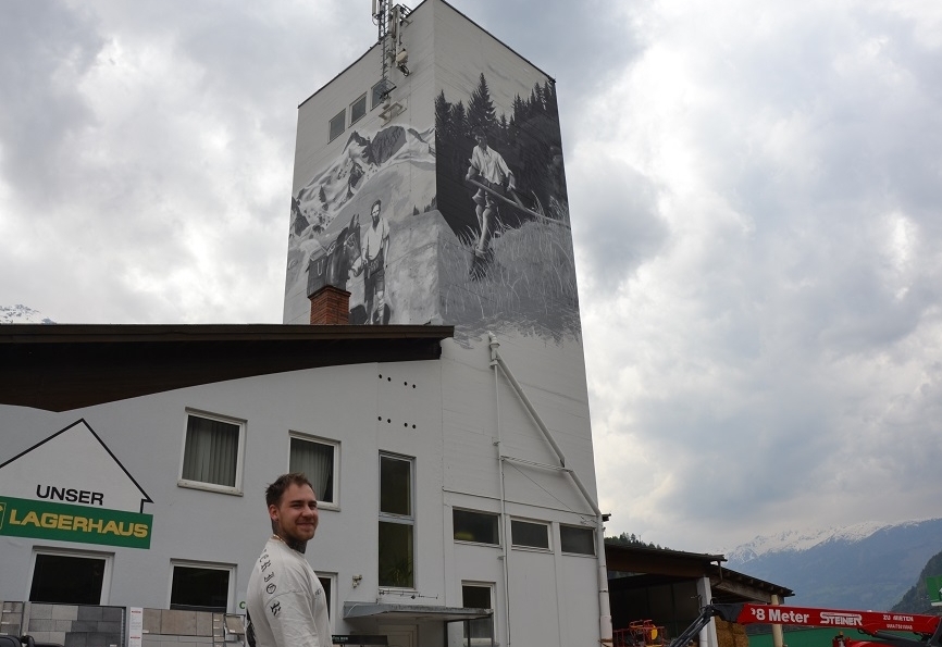 Lagerhaus-Turm wird zum Blickfang