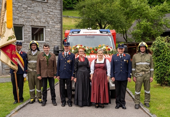 Fahrzeugsegnung in Eisentratten 